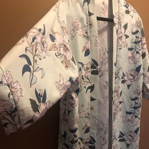 Floral kimono